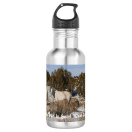 Kommen Sie auf die Wildnis Edelstahlflasche