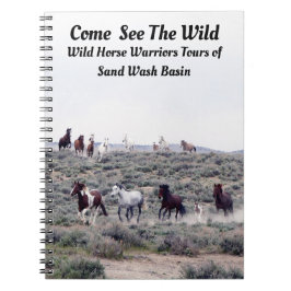 Kommen Sie auf die Wildnis Notizblock