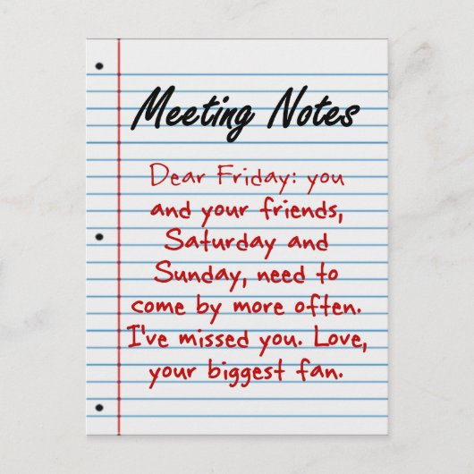 Kommen Sie bald zurück Postkarte (Vorderseite)