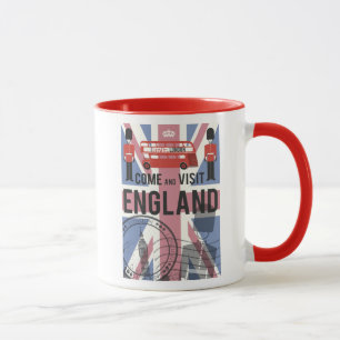 Kommen Sie England besichtigen Tasse