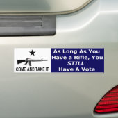 Kommen Sie es nehmen Autoaufkleber (Auf Auto)