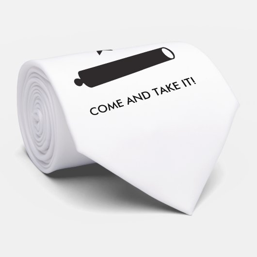 KOMMEN SIE ES NEHMEN! Gonzales Flagge, wird Krawatte (Gerollt)