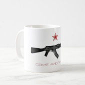 Kommen Sie es nehmen Kaffeetasse (Vorderseite Links)