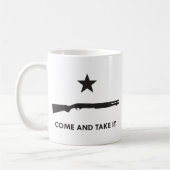 Kommen Sie es nehmen! (Schrotflinte) Kaffeetasse (Links)