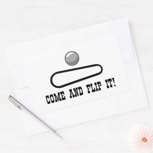 KOMMEN SIE ES UMDREHEN! Aufkleber (Umschlag)