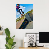 Kommen Sie für ein Grind Poster (Heimbüro)