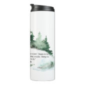 Kommen Sie in den Wald Muir Zitat Wald Thermosbecher (Nach rechts gedreht)