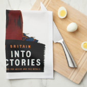 Kommen Sie in die Fabriken Küchentuch (Viertel Falte)