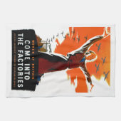 Kommen Sie in die Fabriken Küchentuch (Horizontal)