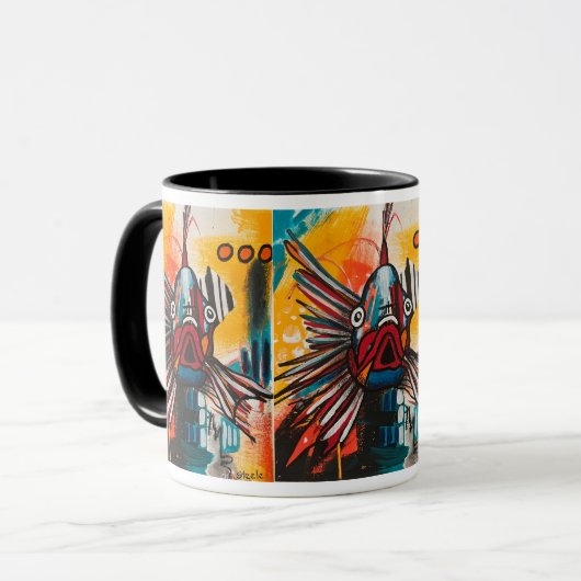 Kommen Sie in heiß! Tasse (Vorderseite Links)