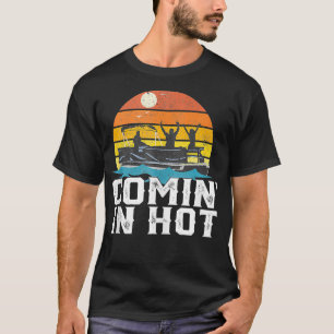 Kommen Sie in Hot Pontoon Boat Funny Boating Lake  T-Shirt