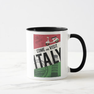 Kommen Sie Italien besichtigen Tasse