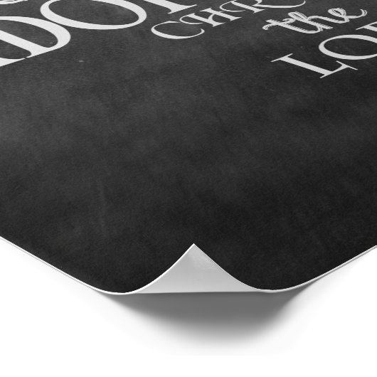 Kommen Sie Lass uns an Ihm 11" x 14" Poster zu ver (Ecke)