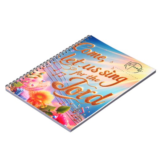 Kommen Sie Lass uns Singen für das Lord Notebook Notizblock (Linke Seite)