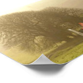 Kommen Sie mit der Göttin in den Bäumen Poster (Ecke)