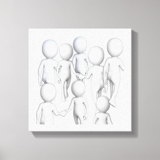 Kommen Sie mit mir spazieren Leinwanddruck (Vorderseite)