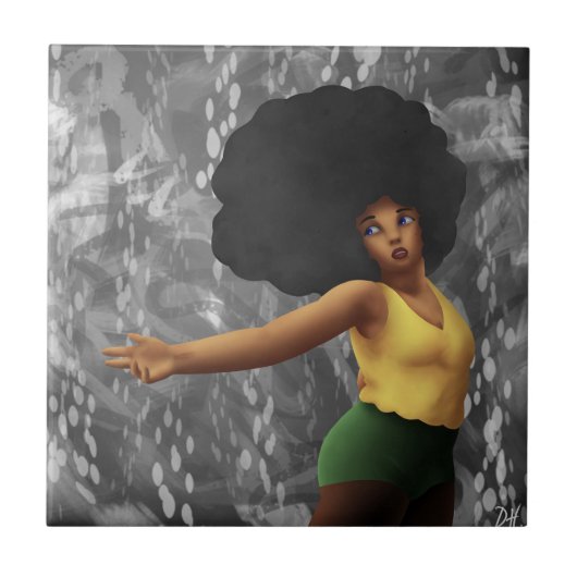 kommen Sie mit mir weg Fliese (Vorderseite)