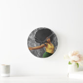 kommen Sie mit mir weg Runde Wanduhr (Zuhause)
