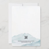 Kommen Sie mit uns in die Berge Einladung (Rückseite)