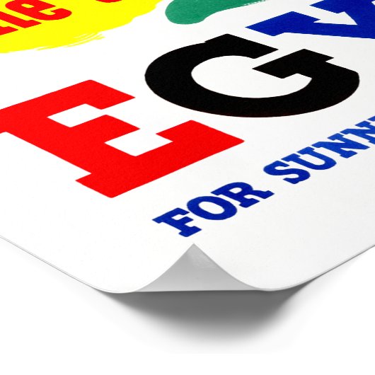 Kommen Sie nach Ägypten Poster (Ecke)