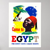 Kommen Sie nach Ägypten Poster (Vorne)