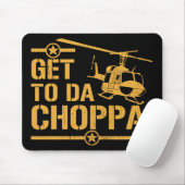 Kommen Sie nach DA Vintager Choppa Mousepad (Mit Mouse)