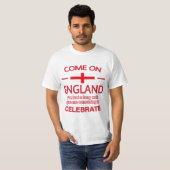 Kommen Sie nach England. England Football T-Shirt (Vorne ganz)