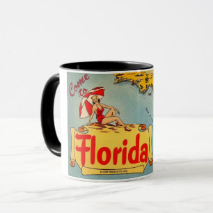 Kommen Sie nach Florida Tasse