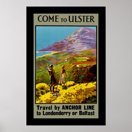 Kommen Sie nach Ulster Poster (Vorne)