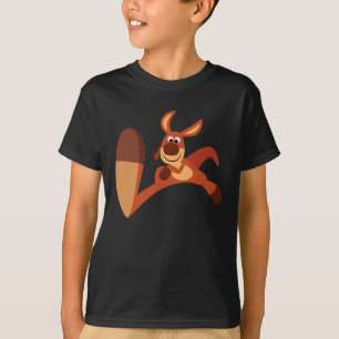 "Kommen Sie!" Niedlicher Cartoon Kangaroo Kinder T T-Shirt