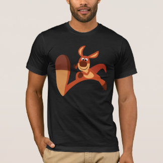 "Kommen Sie!" Niedlicher Cartoon Kangaroo T-Shirt