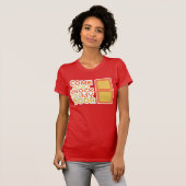 KOMMEN Sie und KLOPFEN Sie auf meiner TÜR T-Shirt (Vorne ganz)