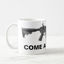 Kommen Sie und nehmen Sie es Kaffee Tasse