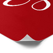 Kommen Sie uns Adore Gelassen, Ihm die Pinselkalli Poster (Ecke)