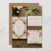 "Kommen Sie uns bei einer unvergesslichen Feier be Einladung (Vorne/Hinten)