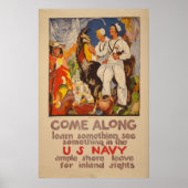 Kommen Sie vorbei - U.S. Marine Poster (Vorne)
