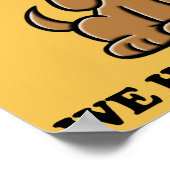 Kommen Sie zu der Bark Side Funny Dog Lover Poster (Ecke)