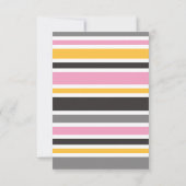 Kommen Sie zu einem Bumpy Ride! Bumper Cars Geburt Einladung (Rückseite)