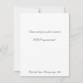 Kommen Sie zu einem Picknick Einladung (Rückseite)