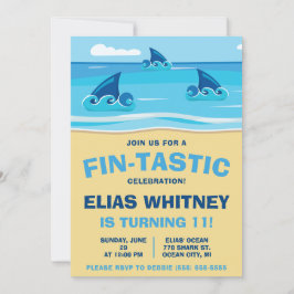 Kommen Sie zu einer fein-tastischen Zeit! Hai Birt Einladung