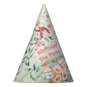 Kommen Sie zu meinem Geburtstagskitee Partyhütchen (Links)