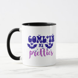 Kommen Sie zu meinem Pretties Bats Ghosts Hallowee Tasse