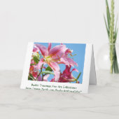 Kommen Sie zu uns... benutzerdefinierte Karten Eve (Rückseite)