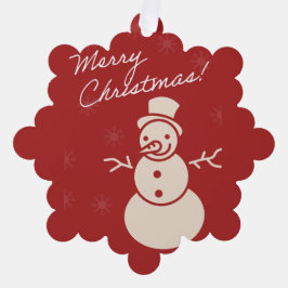 "Kommen Sie zu uns für ein Weihnachtsfest im Jolly Ornament Karte