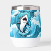 Kommen Sie zu uns für einen bissigen Hai (Rückseite)