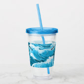 Kommen Sie zu uns für einen bissigen Hai Acryltrinkbecher (Links)