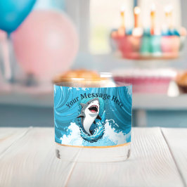 Kommen Sie zu uns für einen bissigen Hai Whiskyglas