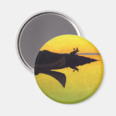 Kommen Sie zum Call ~ Frederic Remington Magnet (Vorderseite/Rückseite)