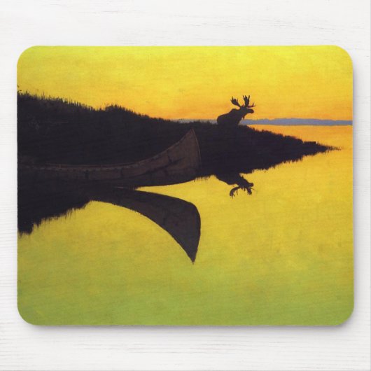 Kommen Sie zum Call ~ Frederic Remington Mousepad (Vorne)