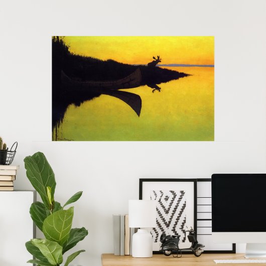 Kommen Sie zum Call ~ Frederic Remington Poster (Heimbüro)